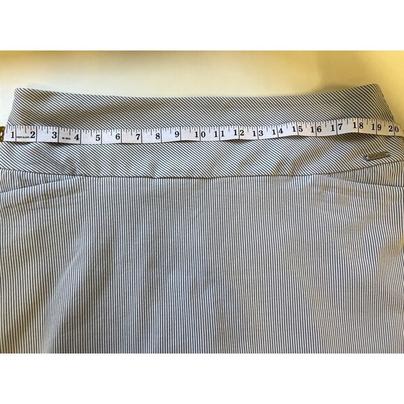 S.C.& CO Womens Skort Blue/white pinstripe.‎ Sz XXL. Golf ,Tennis, Tummy Control - Picture 6 of 7